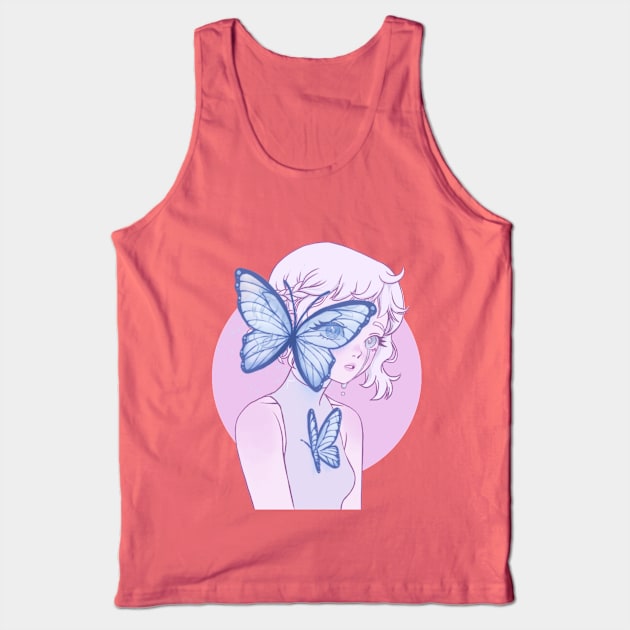 Truth, Tears and Butterflies Tank Top by Dream.Mori